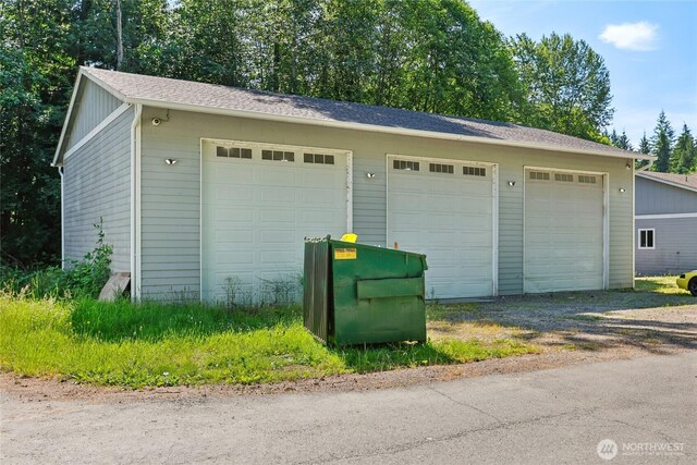 21401 127th Ave NE, Arlington, WA 98223 - view of detached garage