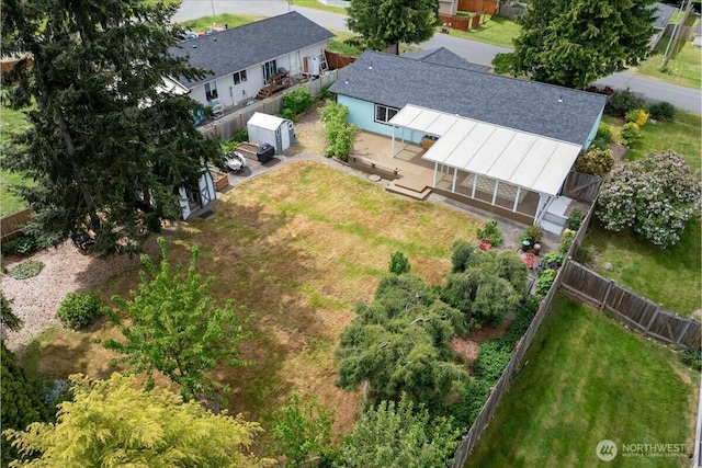 1903 Elhardt Dr, Camano Island, WA 98282 - aerial view of property and surrounding area