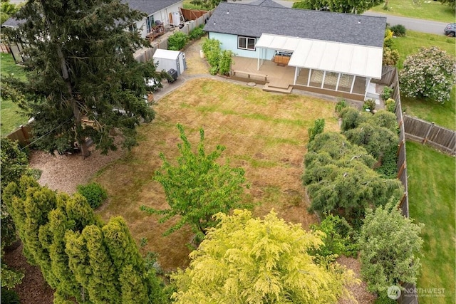 1903 Elhardt Dr, Camano Island, WA 98282 - view from above of property