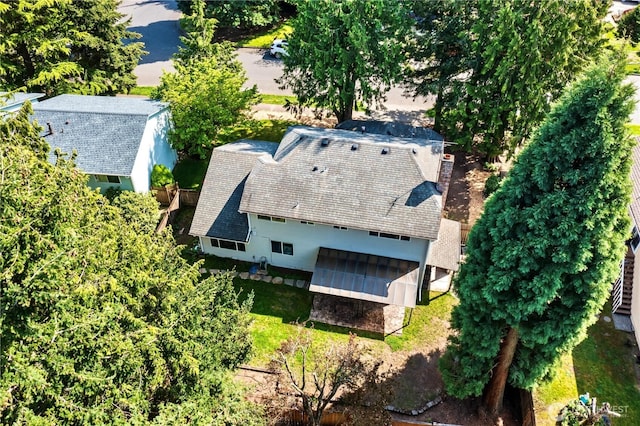 aerial view