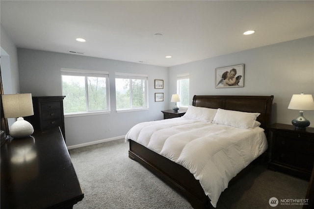 4405 31st Ave SE, Everett, WA 98203 - carpeted bedroom featuring multiple windows, recessed lighting, and baseboards