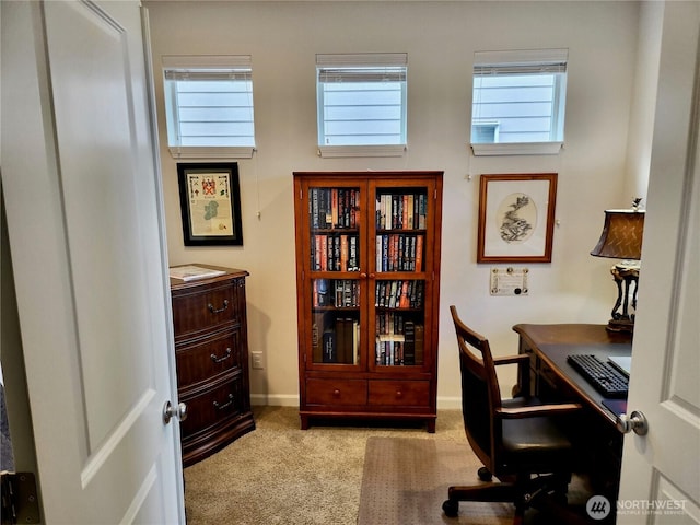 4405 31st Ave SE, Everett, WA 98203 - office area featuring carpet floors and baseboards