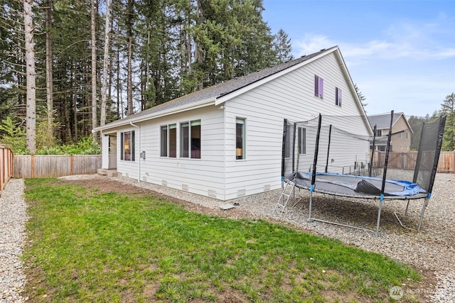 6620 165th Street Ct E, Puyallup, WA 98375 - view of side of property featuring a trampoline and crawl space