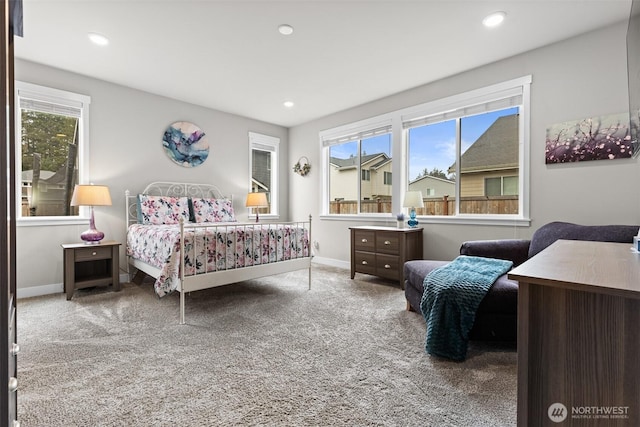 6620 165th Street Ct E, Puyallup, WA 98375 - carpeted bedroom featuring recessed lighting and baseboards