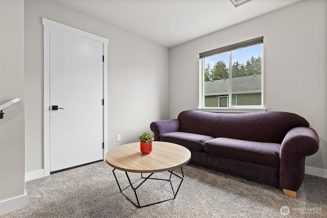 6620 165th Street Ct E, Puyallup, WA 98375 - carpeted living room featuring baseboards