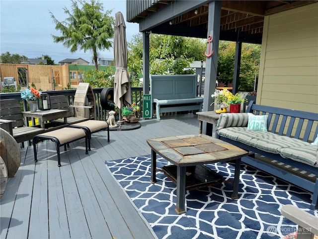 200 Ocean Lake Way NW, Ocean Shores, WA 98569 - view of wooden terrace