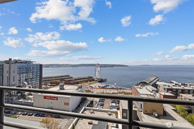 property view of water