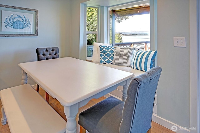 987 Cavalero Rd, Camano Island, WA 98282 - dining room with plenty of natural light and baseboards