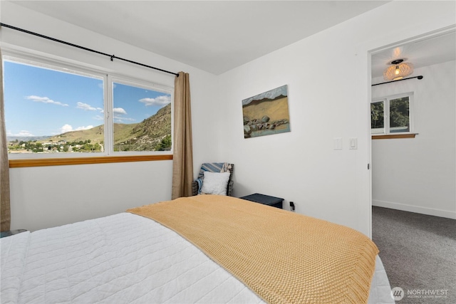 117 Water St, Chelan, WA 98816 - bedroom with baseboards and carpet