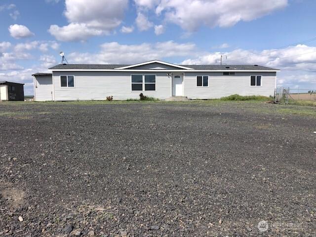 view of manufactured / mobile home