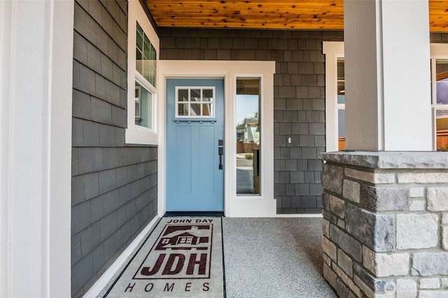 view of entrance to property