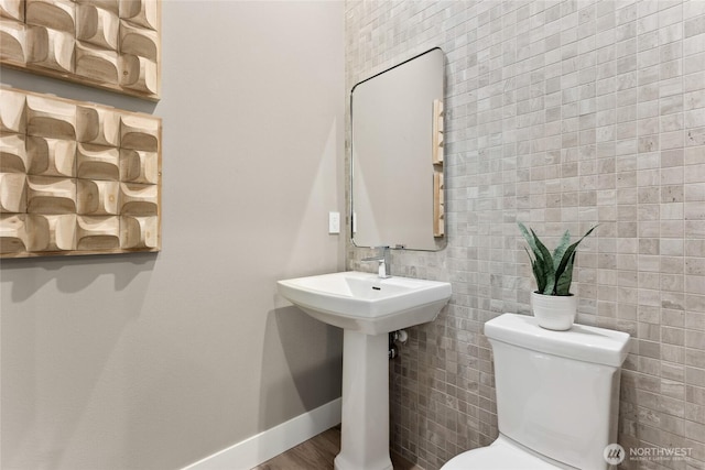 16306 SE 133rd Pl Unit 105, Renton, WA 98059 - half bath with toilet and baseboards