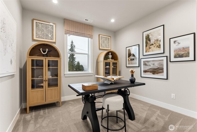 16306 SE 133rd Pl Unit 105, Renton, WA 98059 - office with light colored carpet and recessed lighting
