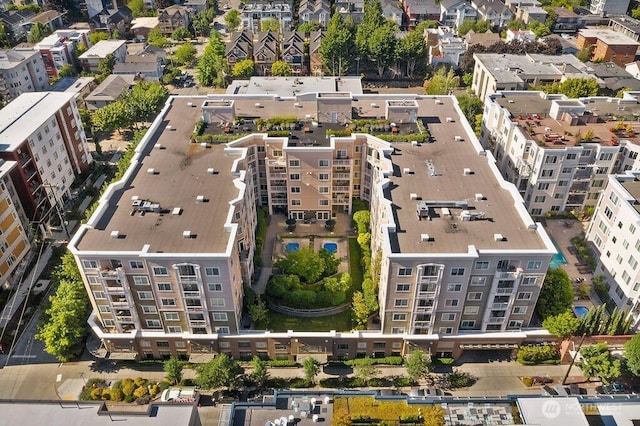 aerial view