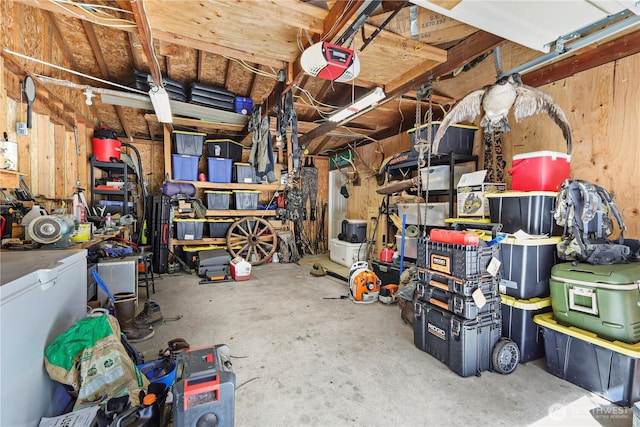 14205 205th Street Ct E, Graham, WA 98338 - storage room with a garage