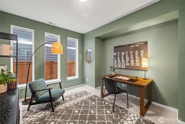 24014 Lily Pl SE, Black Diamond, WA 98010 - office space featuring baseboards and carpet floors