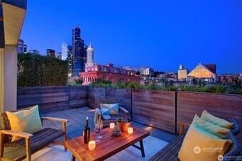 view of patio / terrace with outdoor lounge area