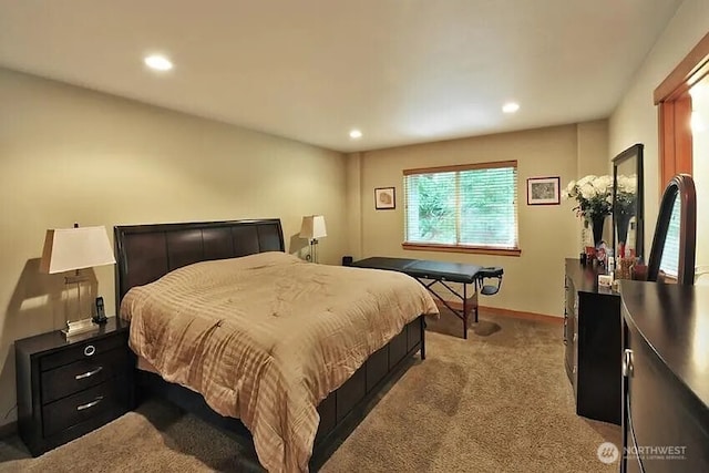41 Rocky Ridge Dr, Bellingham, WA 98229 - carpeted bedroom with baseboards and recessed lighting