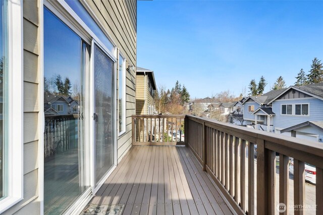 9423 18th Ave W Unit A, Everett, WA 98204 - deck with a residential view