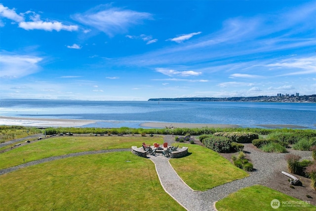 9535 Semiahmoo Pkwy Unit B305, Blaine, WA 98230 - aerial view featuring a water view