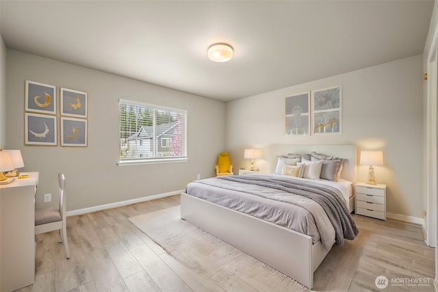 32904 SE Stevens St, Black Diamond, WA 98010 - bedroom with baseboards and light wood-style flooring