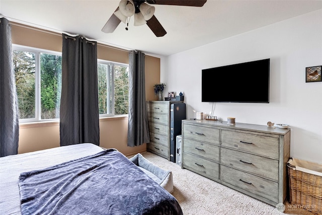 13328 67th Ave E, Puyallup, WA 98373 - bedroom with a ceiling fan and carpet floors