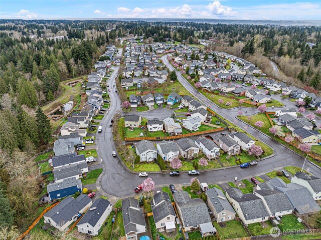 13328 67th Ave E, Puyallup, WA 98373 - aerial view featuring a residential view