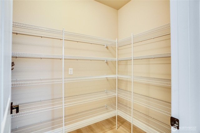 view of pantry
