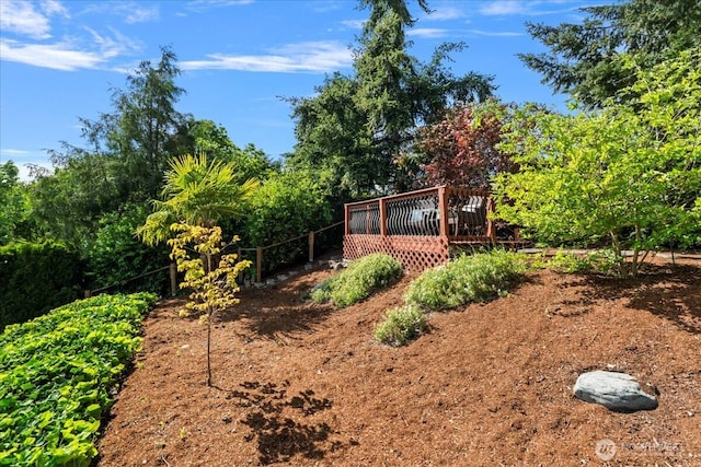 1129 235th Pl SW, Bothell, WA 98021 - view of yard featuring a deck