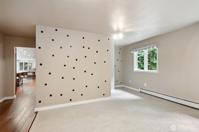 24010 SE 168th St, Issaquah, WA 98027 - empty room featuring plenty of natural light, a baseboard radiator, and baseboards