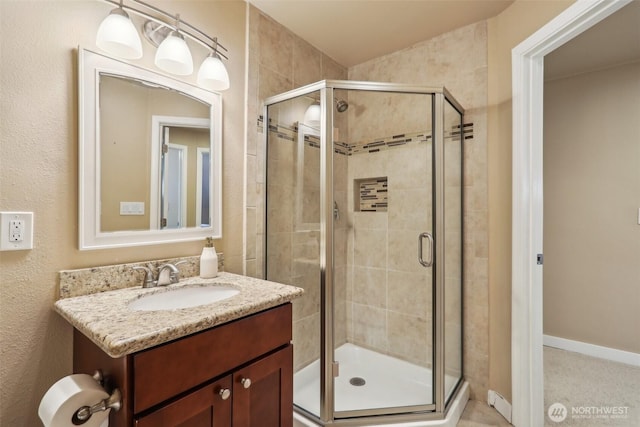24010 SE 168th St, Issaquah, WA 98027 - bathroom with a stall shower and vanity