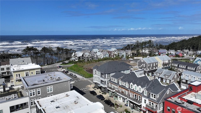 211 Market St, Pacific Beach, WA 98571 - birds eye view of property featuring a water view