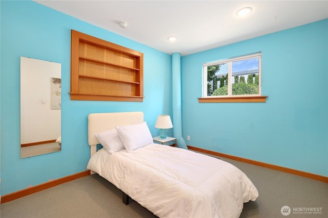 3754 SW 107th St, Seattle, WA 98146 - bedroom with baseboards, carpet flooring, and recessed lighting