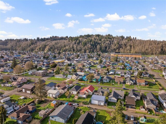 2824 Pacific Ave, Hoquiam, WA 98550 - birds eye view of property with a residential view