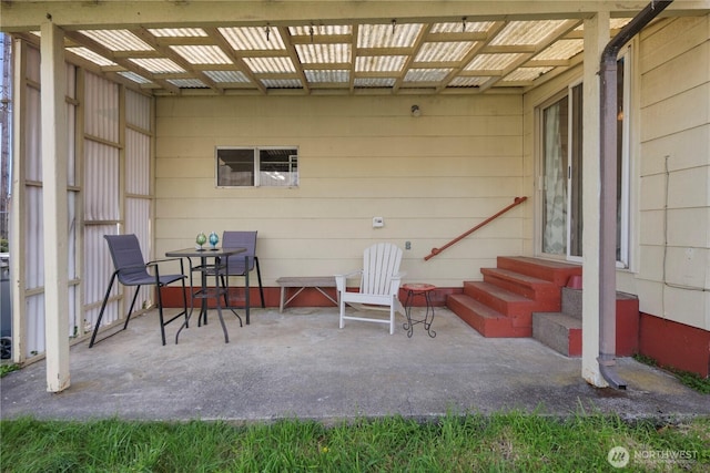 2824 Pacific Ave, Hoquiam, WA 98550 - view of patio / terrace featuring entry steps