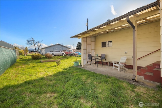 2824 Pacific Ave, Hoquiam, WA 98550 - view of yard with fence and a patio
