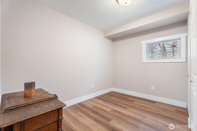 207 Harmon St, Waitsburg, WA 99361 - interior space featuring baseboards and wood finished floors