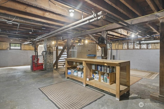 902 Wood Ave, Sumner, WA 98390 - basement with stairs