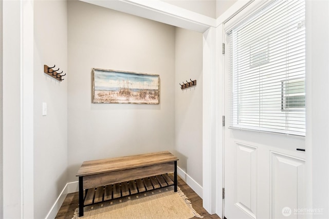 441 Lupine Ln SW, Ocean Shores, WA 98569 - interior space with baseboards and wood finished floors