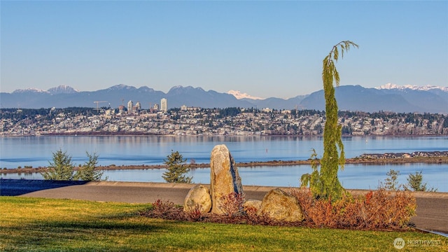 5469 Wood Duck Loop, Blaine, WA 98230 - water view featuring mountains