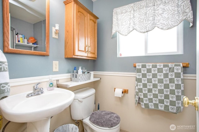 1444 SE Central Ave, College Place, WA 99324 - half bathroom with toilet and a sink