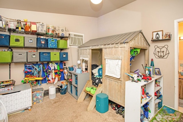 1444 SE Central Ave, College Place, WA 99324 - playroom featuring a wall unit AC and carpet floors