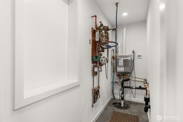 view of utility room