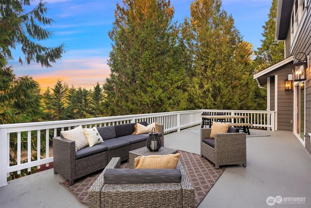 25935 SE 235th Way, Maple Valley, WA 98038 - view of patio with an outdoor living space