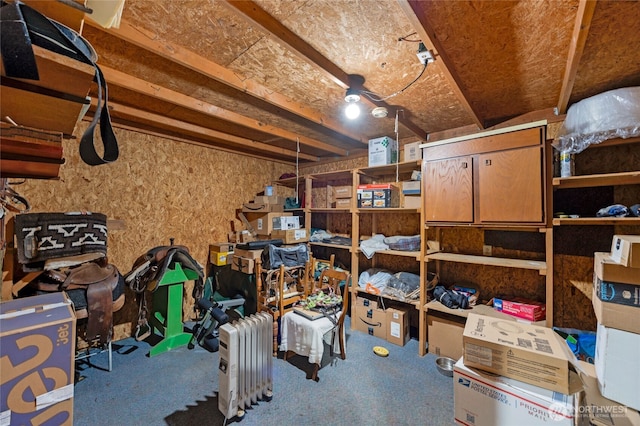 view of storage