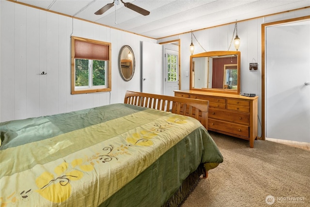 bedroom featuring carpet floors