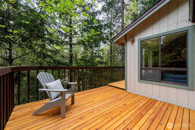 view of deck
