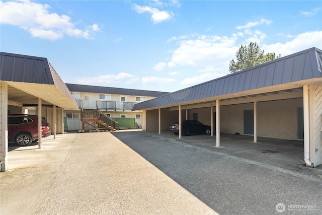 5807 Hendrickson Unit 106, Ferndale, WA 98248 - covered parking lot with stairs