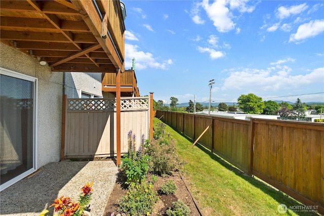 5807 Hendrickson Unit 106, Ferndale, WA 98248 - view of fenced backyard