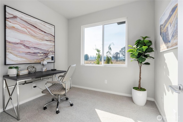 13815 Brookdale Ln E Unit 107, Tacoma, WA 98445 - carpeted office space featuring baseboards